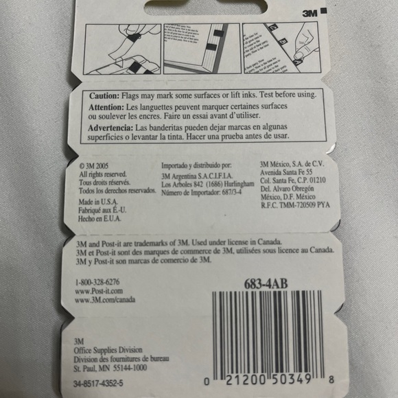 2x Post-It Flags 2 Packs - Picture 4 of 4